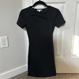 Black GB Mini Dress